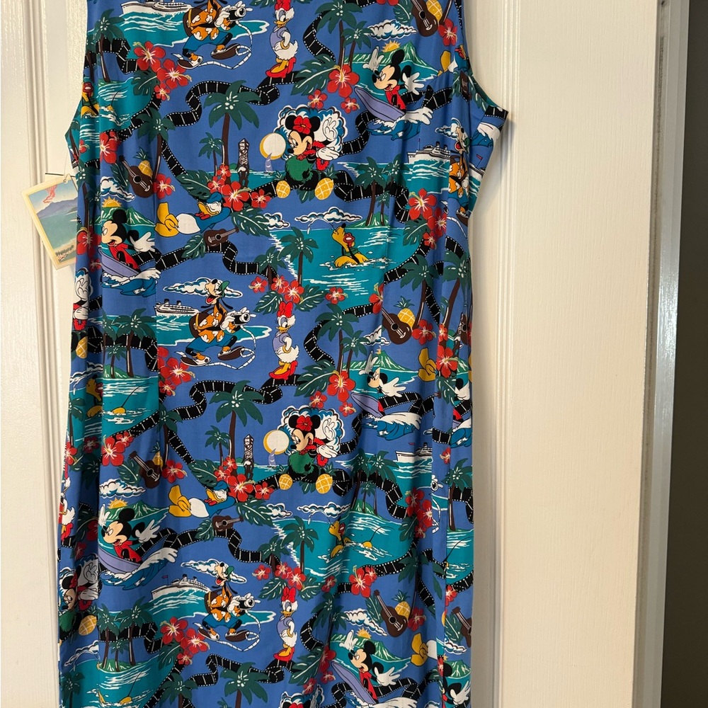 Reyn Spooner Mickey Mouse “travel” dress.
